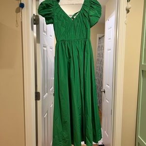 Antonio Melani Harrington A Line Taffeta Midi